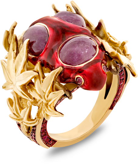 Red Ring - Solange Azagury-partridge (940x940), Png Download