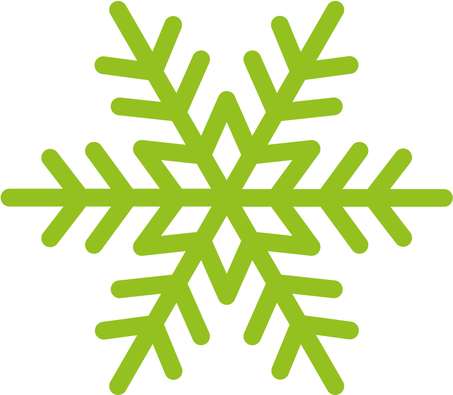 Ski & Snow Icon-01 - Snowflake Silhouette (1667x1250), Png Download