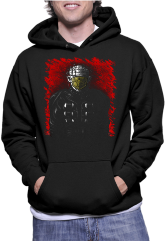 Pinhead Son Of Man Hoodie - Bodybuilder Hoodie (443x480), Png Download
