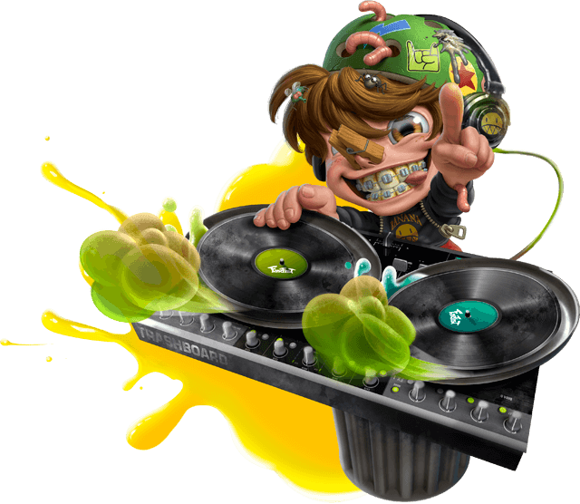 Dj Fart (640x556), Png Download