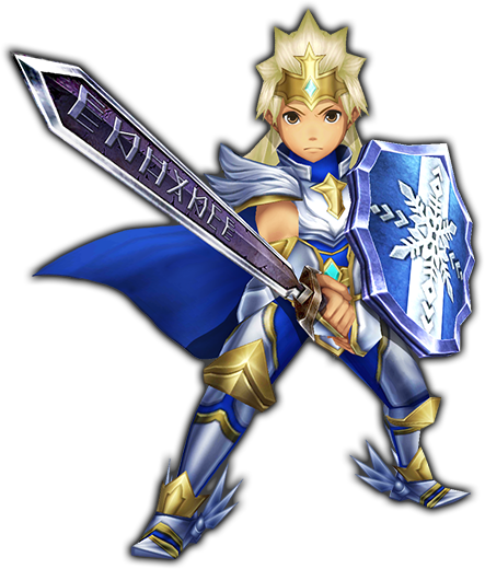 Ffe Paladin - Final Fantasy Explorers Paladin (443x520), Png Download