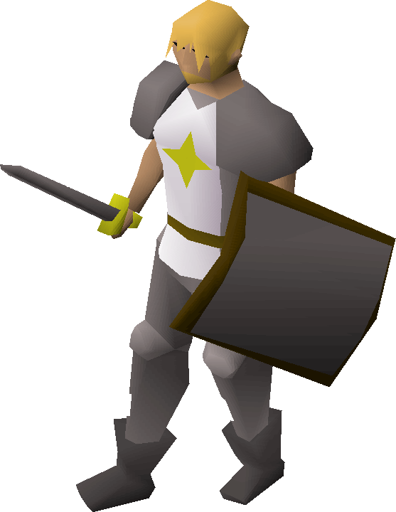 Paladin - Osrs Paladin (557x720), Png Download