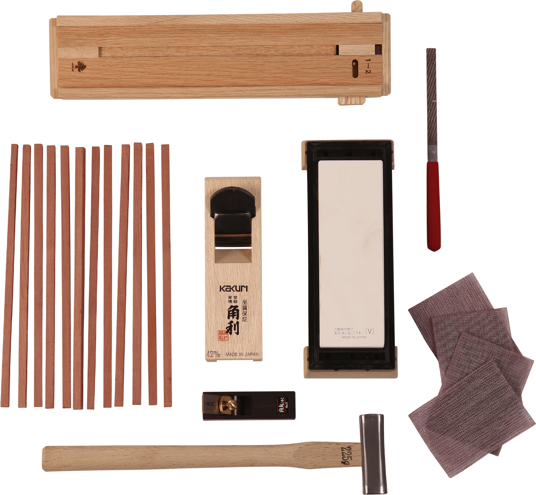 The Complete Chopstick Making Set - Plywood (2000x2000), Png Download