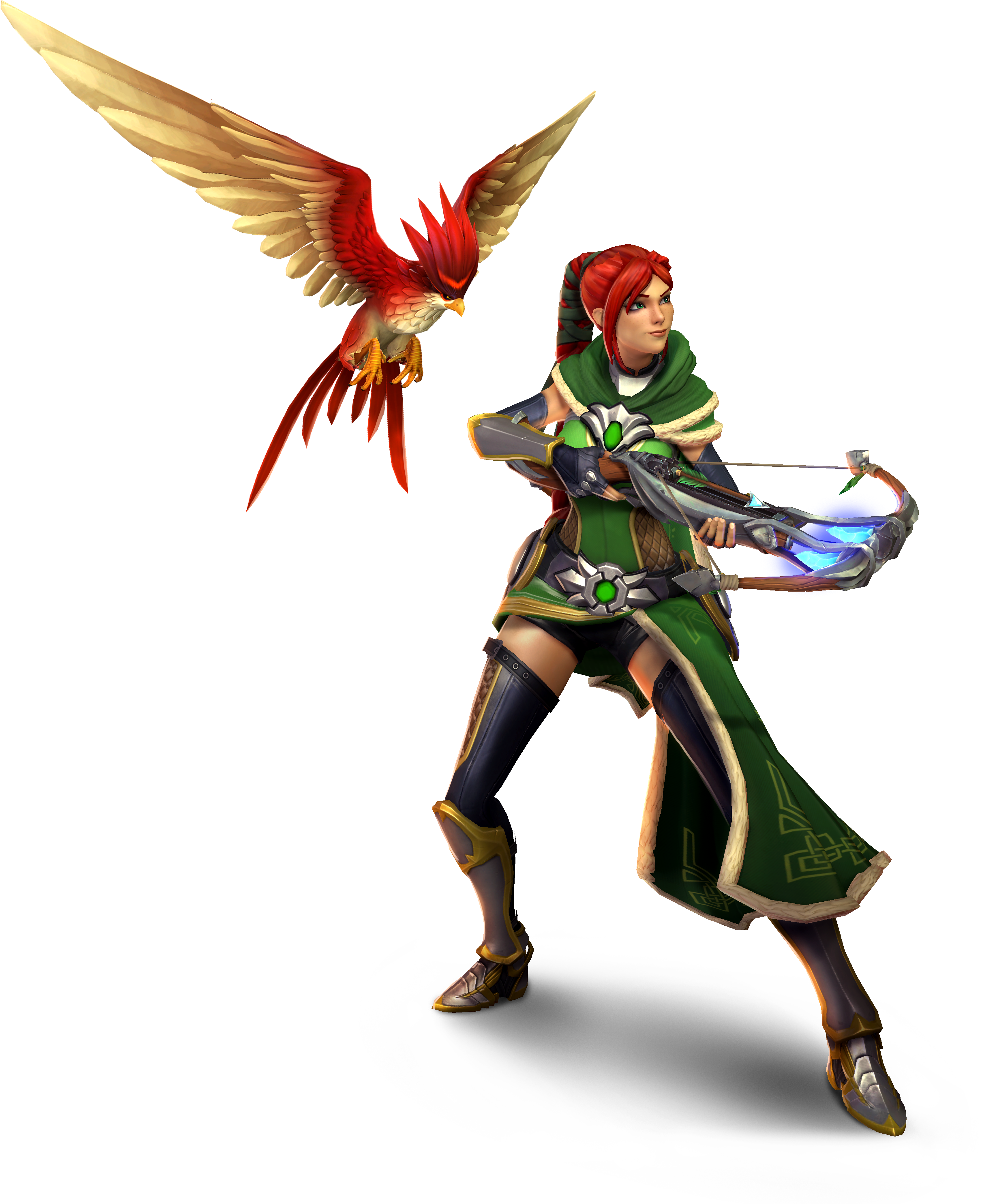 Cassie Northernwatch Crossbow Promo Tchen - Cassie Paladins Png (4182x4320), Png Download