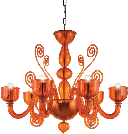 Plastic Pop Chandelier Pic From - Chandelier Colour Transparent Png (454x550), Png Download