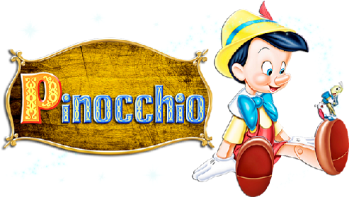 Pinocchio-logo 1 Clipart Online, Pinocchio, Disney - Disney Pinocchio (blu-ray + Dvd + Digital Hd) (bilingual) (500x300), Png Download