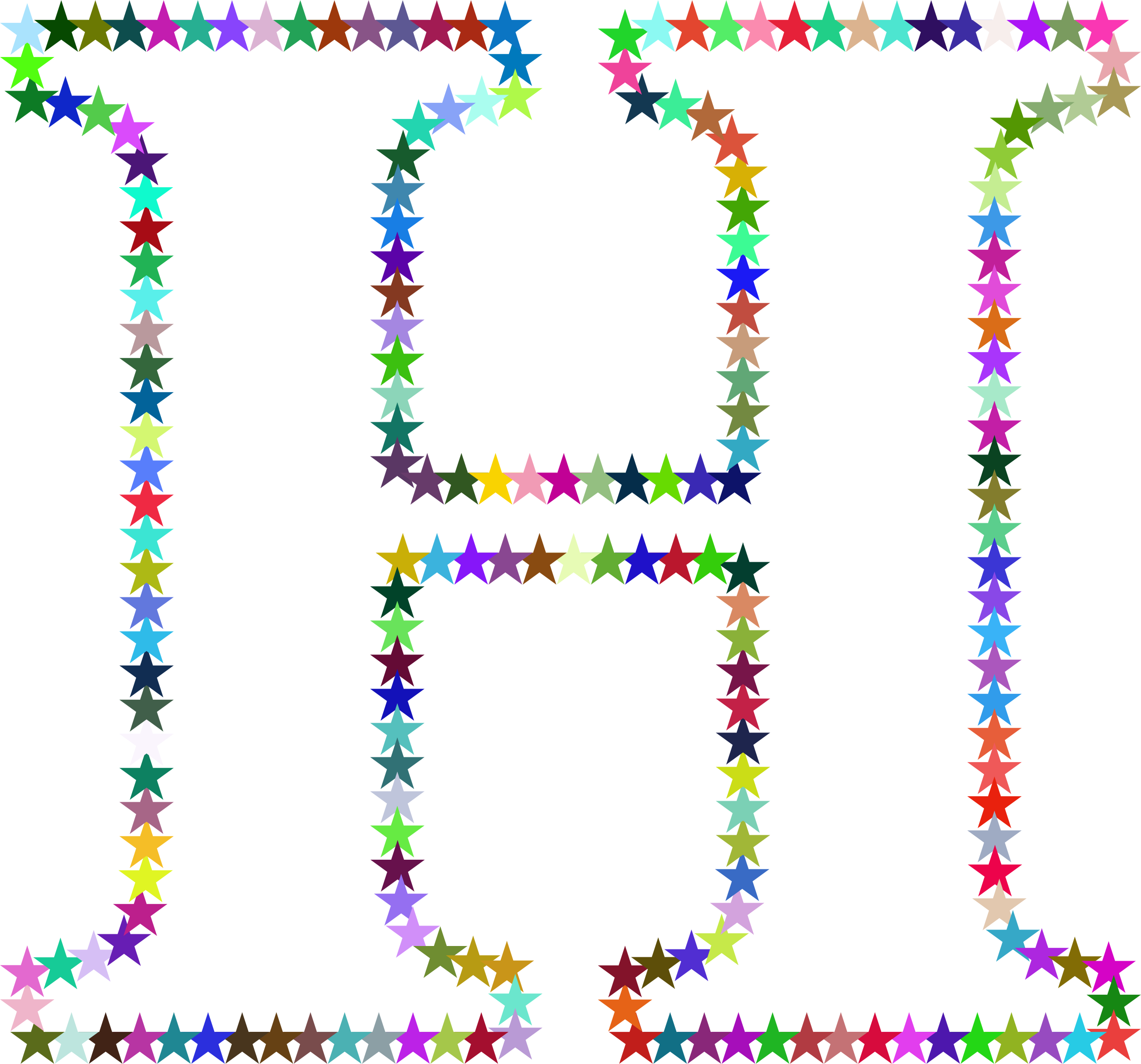 This Free Icons Png Design Of H Stars (2340x2182), Png Download