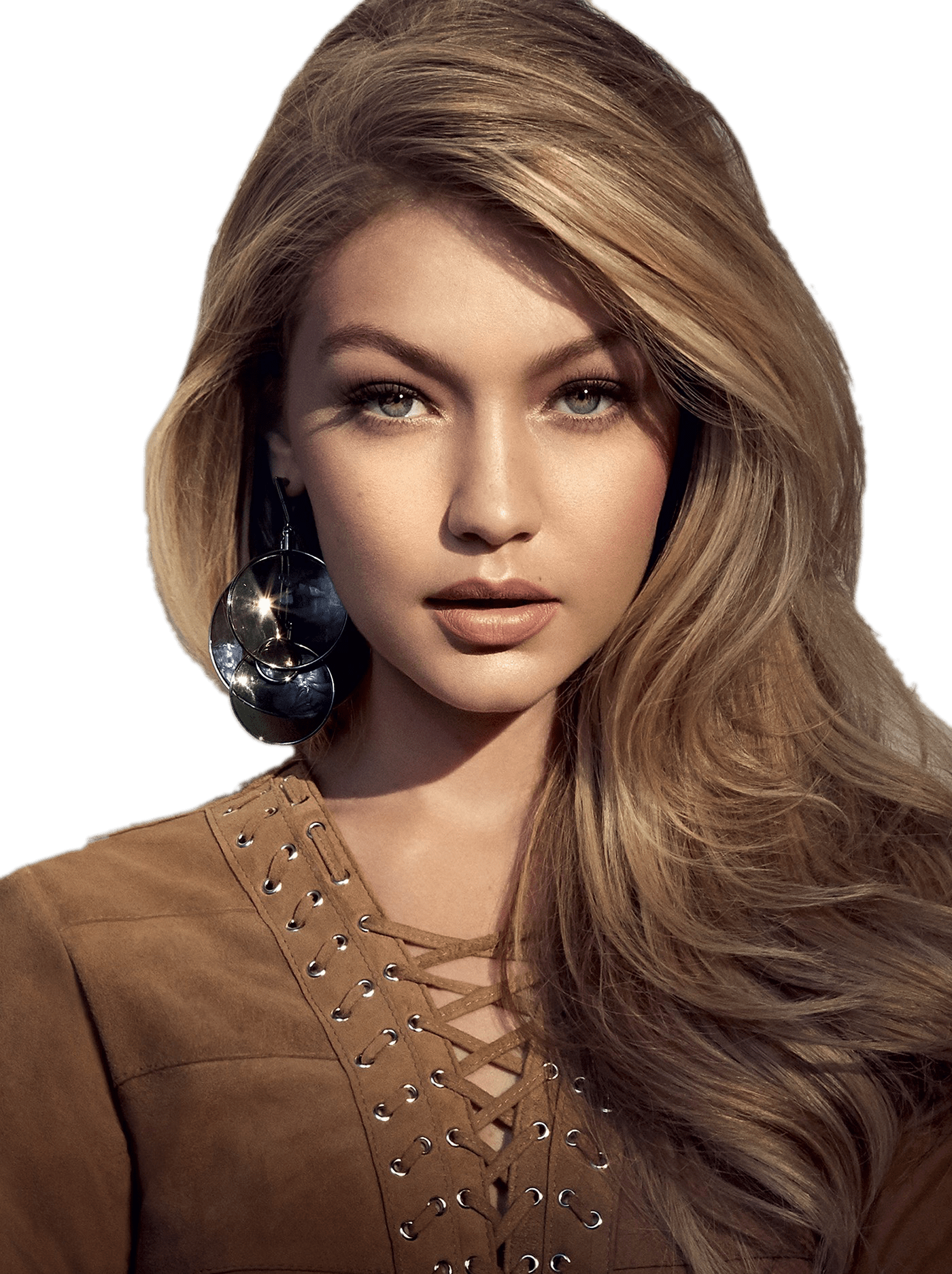 Gigi Hadid Portrait - Gigi Hadid (1400x1873), Png Download