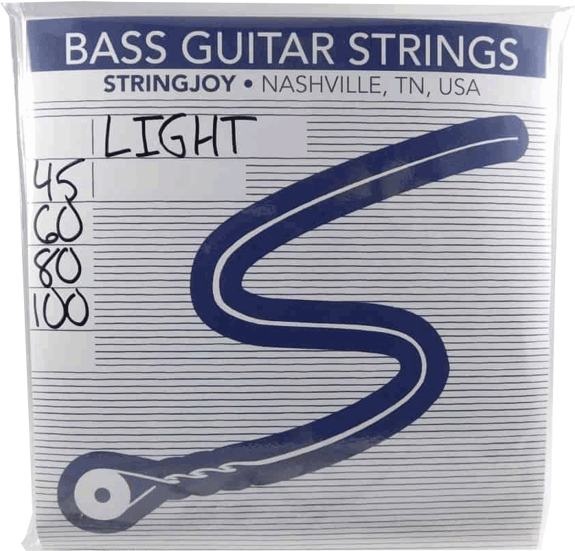 Stringjoy Nickel Alloy/round Core 4-string Light Bass - Stringjoy Stringjoy Light Top / Heavy Bottom Gauge (1000x1000), Png Download