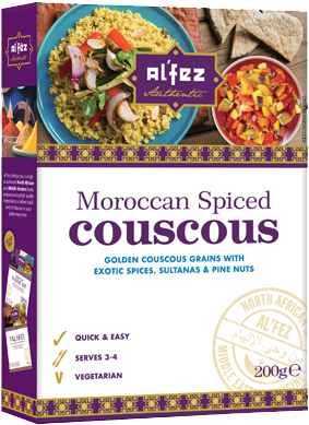 Moroccan Spiced Couscous Alfez - Al Fez Moroccan Spiced Couscous, 200g (400x400), Png Download