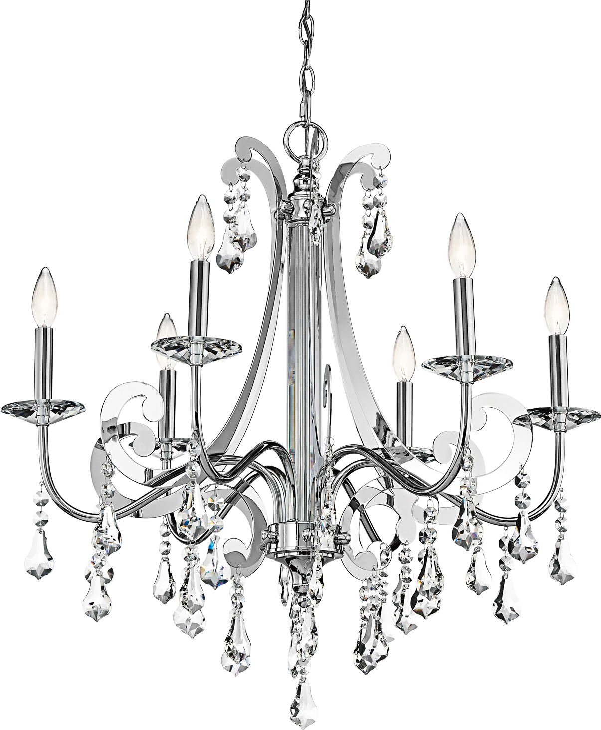 Drawing Of A Chandelier (1500x1500), Png Download