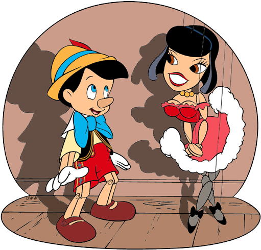 Pinocchio Clip Art 2 Disney Clip Art Galore - Pinocchio Puppet Art (522x493), Png Download