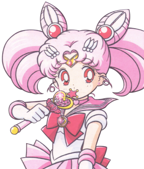 Sailor Moon S Sailor Chibimoon Wall Scroll (500x588), Png Download