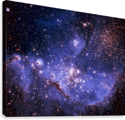 Stars And The Milky Way - Outer Space Stars Background (428x411), Png Download