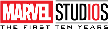 Upcoming Box Marvel Studios, The First 10 Years - Marvel Stud10s Logo Png (504x252), Png Download