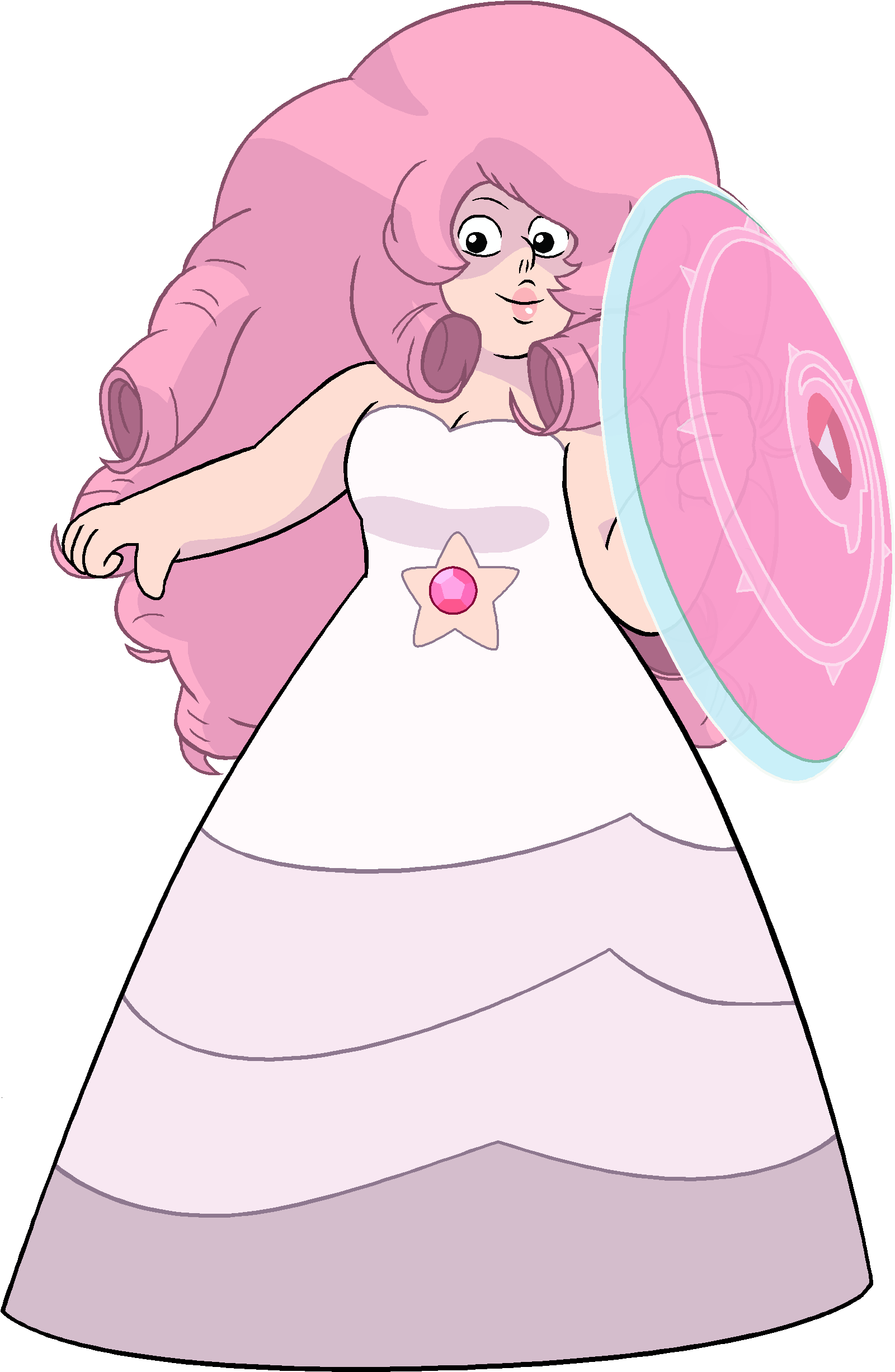 Rose Quartz - Rose Quartz Steven (1800x2495), Png Download
