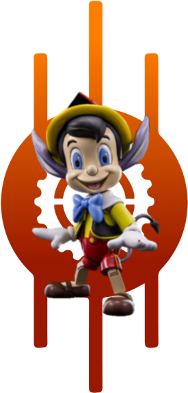 Pinocchio Png (300x572), Png Download