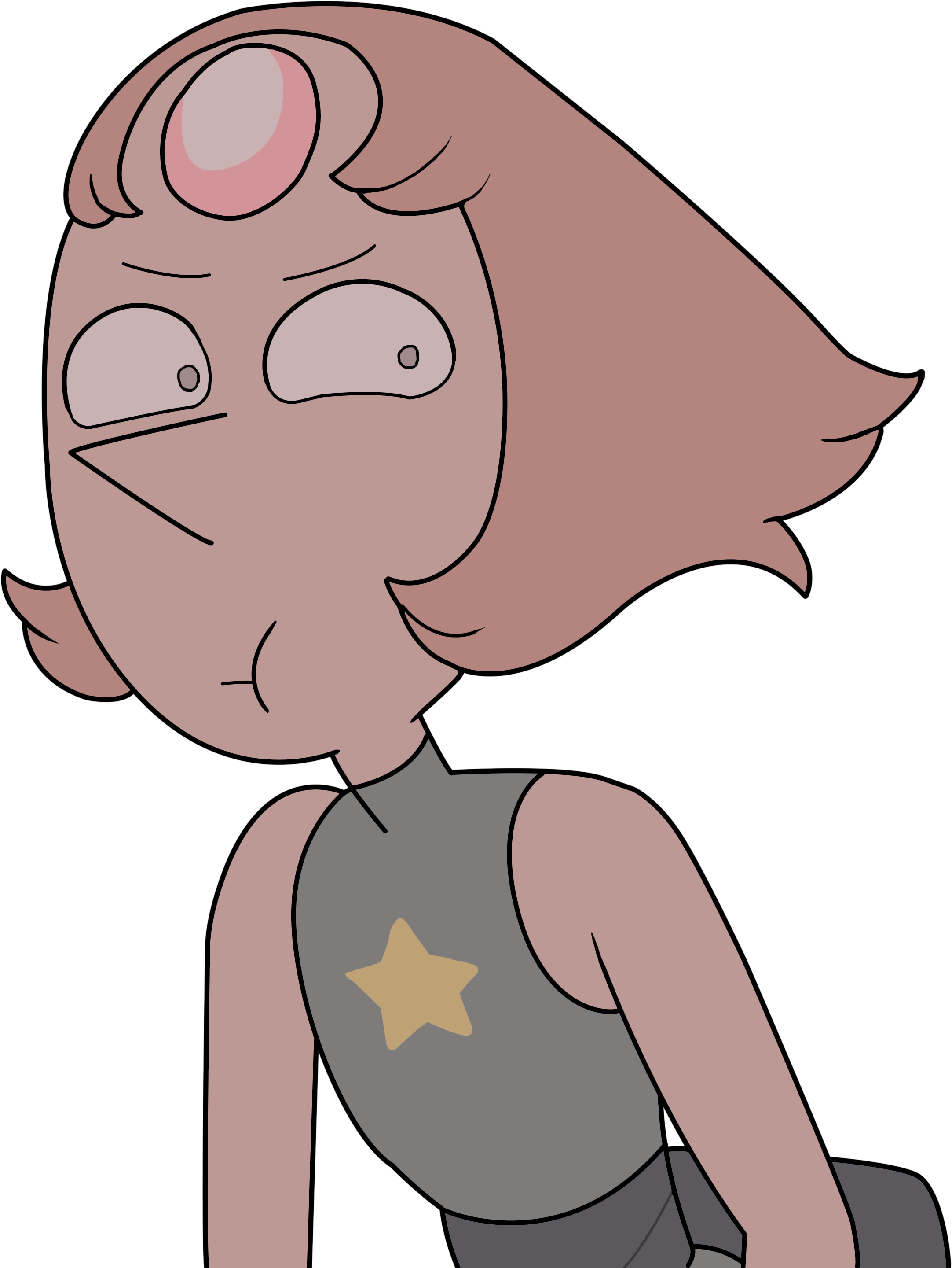 Comp 87 Aka - Steven Universe Creepy Pearl (3000x3000), Png Download