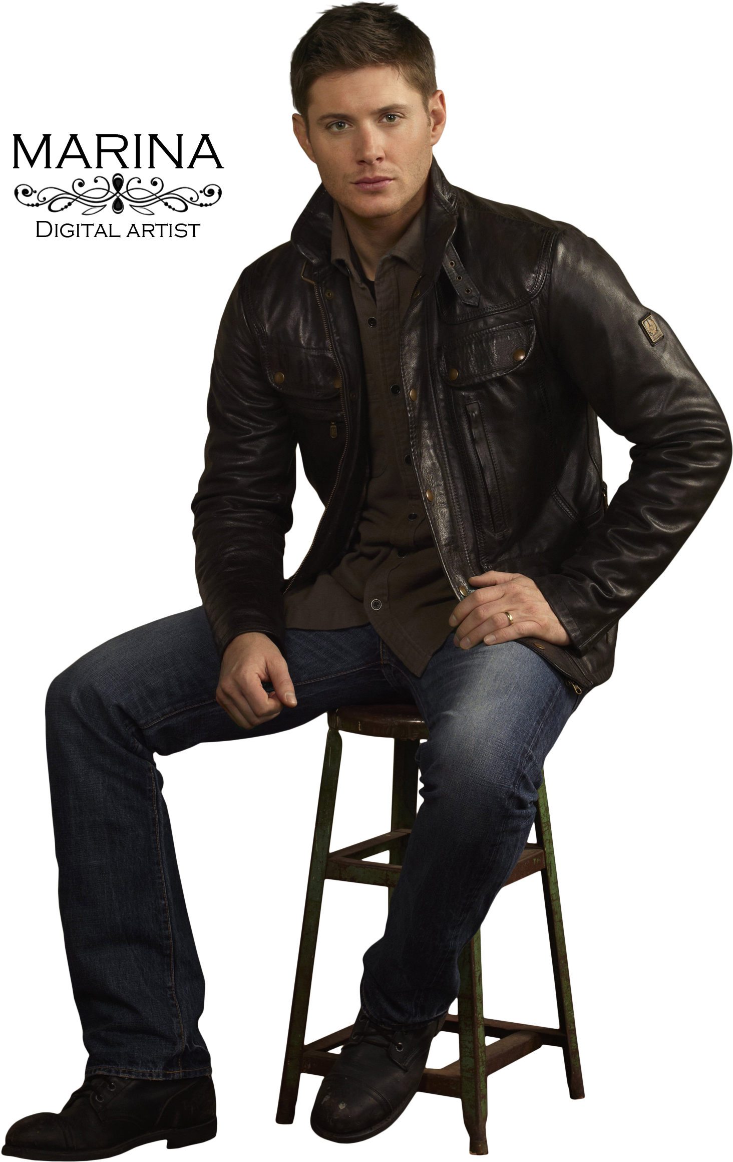 Supernatural Show Png Hd - Dean Winchester Png Transparent (2434x2434), Png Download