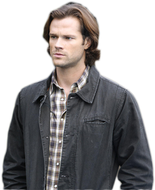 Svg Black And White Library Dean Png For Free Download - Supernatural Sam And Velma (342x400), Png Download