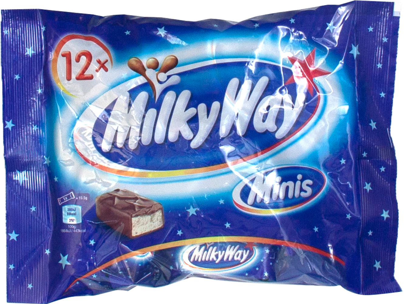 Milky Way Minis 206g - Milky Way (1500x1500), Png Download