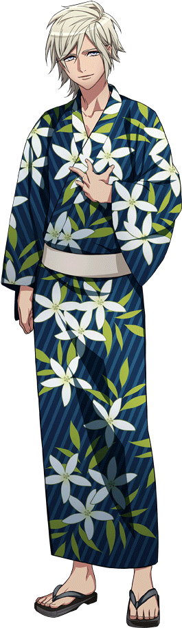 Citron Let's Meet By The Milky Way Fullbody - Kimono (1024x1024), Png Download