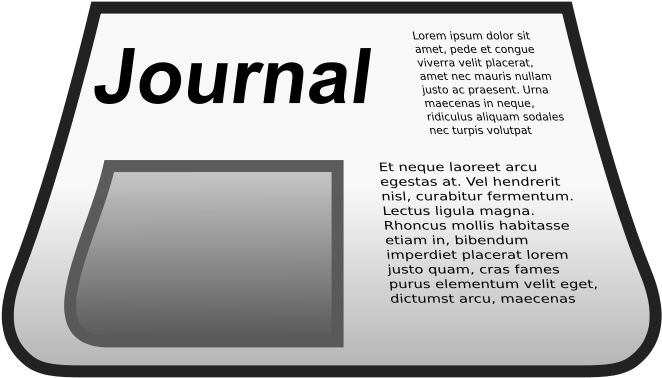 Journal ] - News Paper (673x389), Png Download