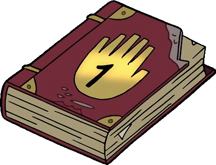 Journal 1 Appearance - Willkommen In Gravity Falls Tagebuch 1 (427x327), Png Download