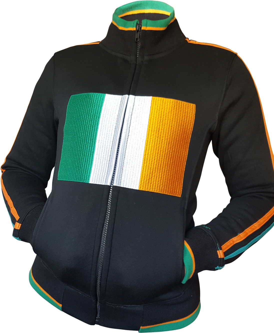 Ireland Flag Jacket - Jacket (1152x2048), Png Download