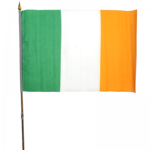 Ireland Hand Flag (300x400), Png Download