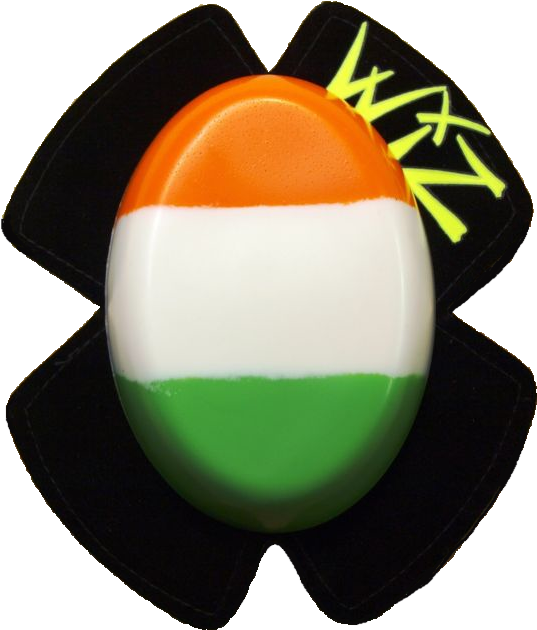 Ireland Flag - Isle Of Man Knee Sliders (538x640), Png Download