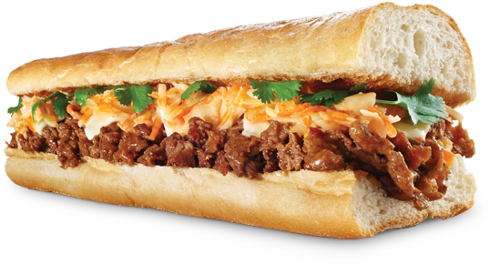 Korean Bbq Steak & Cheese - Bbq Steak And Cheddar D Angelo's (600x400), Png Download