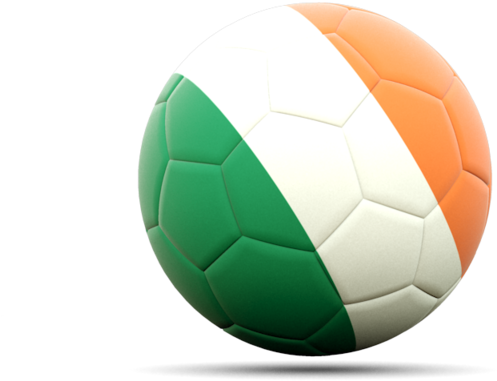 Irish Flag Items - Football Ireland (640x480), Png Download