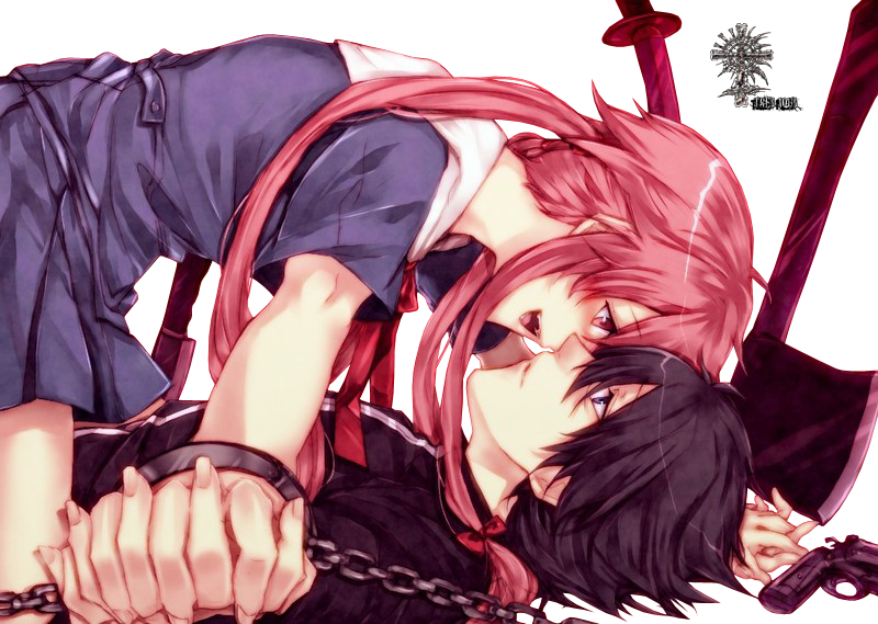 Yukiteru X Yuno - Yuno And Yuki Future Diary Yuno And Yuki Future Diary (800x569), Png Download