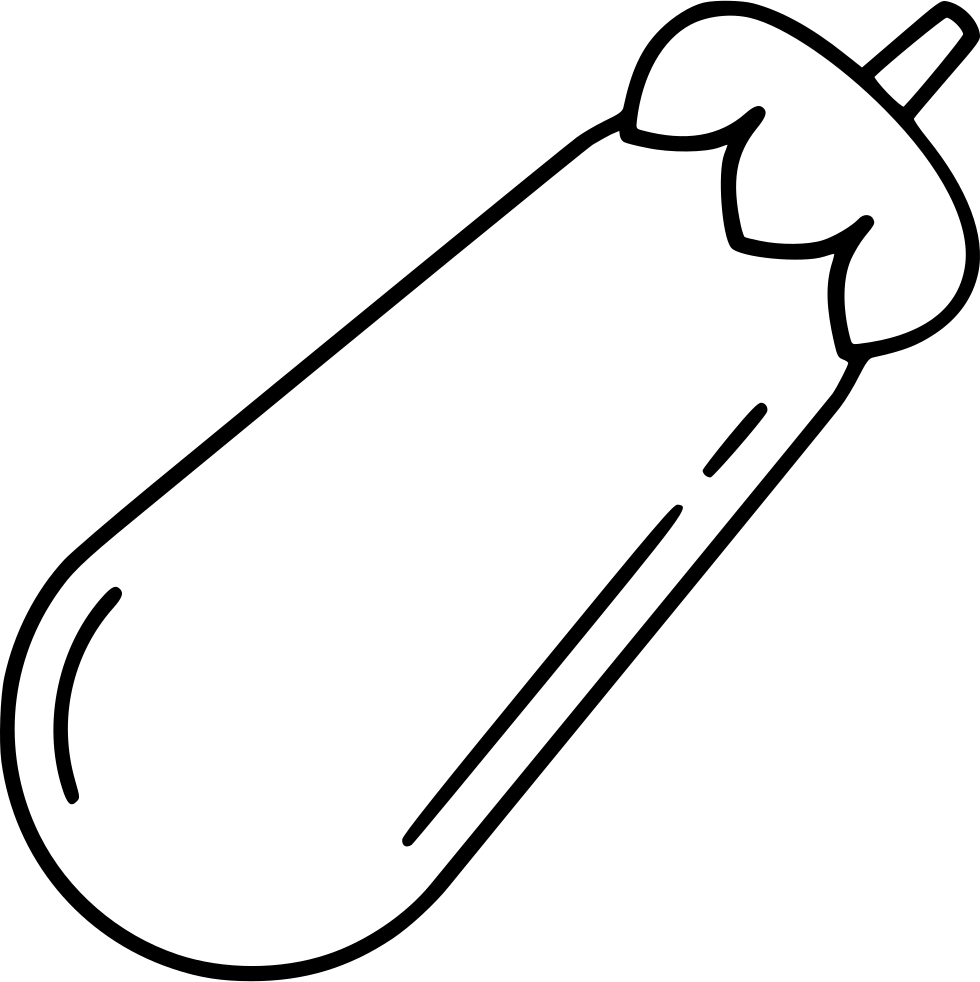 Png File Svg - Eggplant (980x982), Png Download
