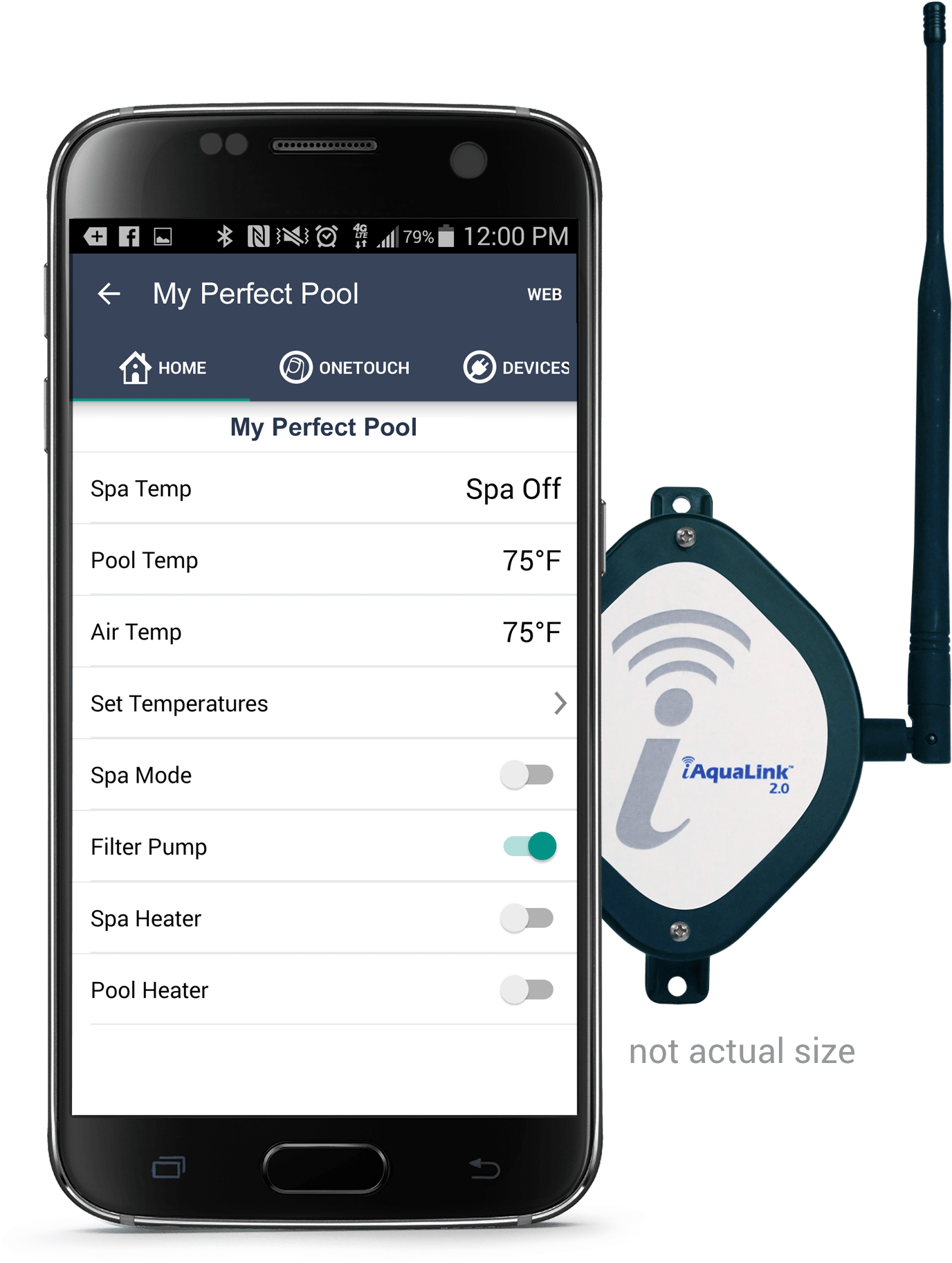 Download Transparent Control Up To 32 Pool/spa Features Through The App ...