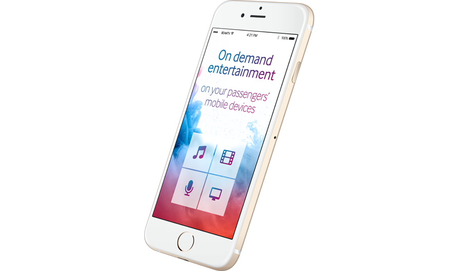 Beamtv On Demand Passenger Entertainment On Mobile - Mobile Phone (892x529), Png Download