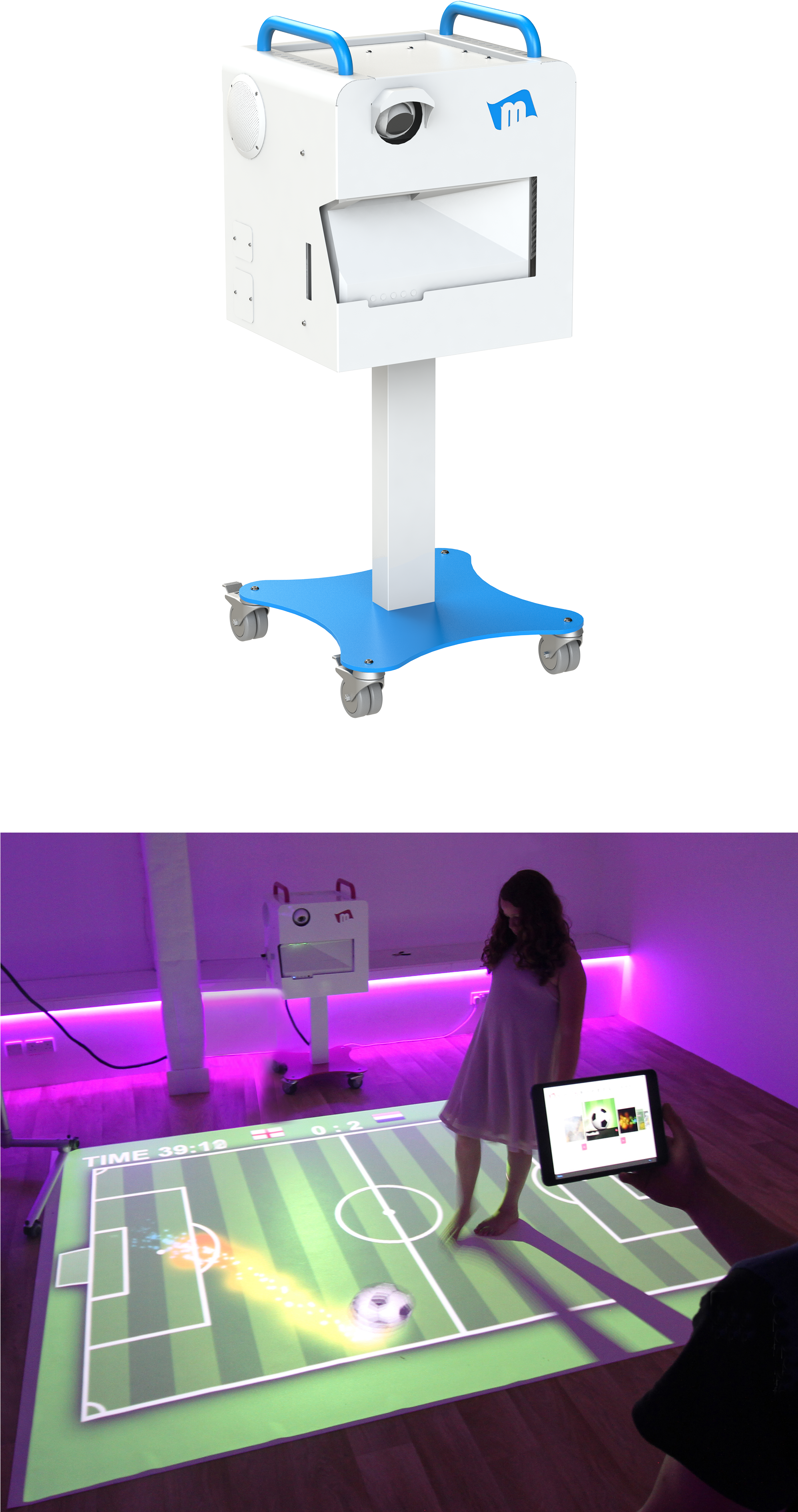 The Mobile Magic Carpet Is And Amazing, Engaging System - Sensory Guru Magic Carpet (2000x3900), Png Download