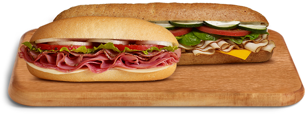 Club Sandwiches - Wawa Hoagie (601x225), Png Download