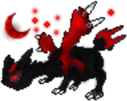Blood-moon Kyurem - Infernal Kyurem Project Pokemon (420x420), Png Download