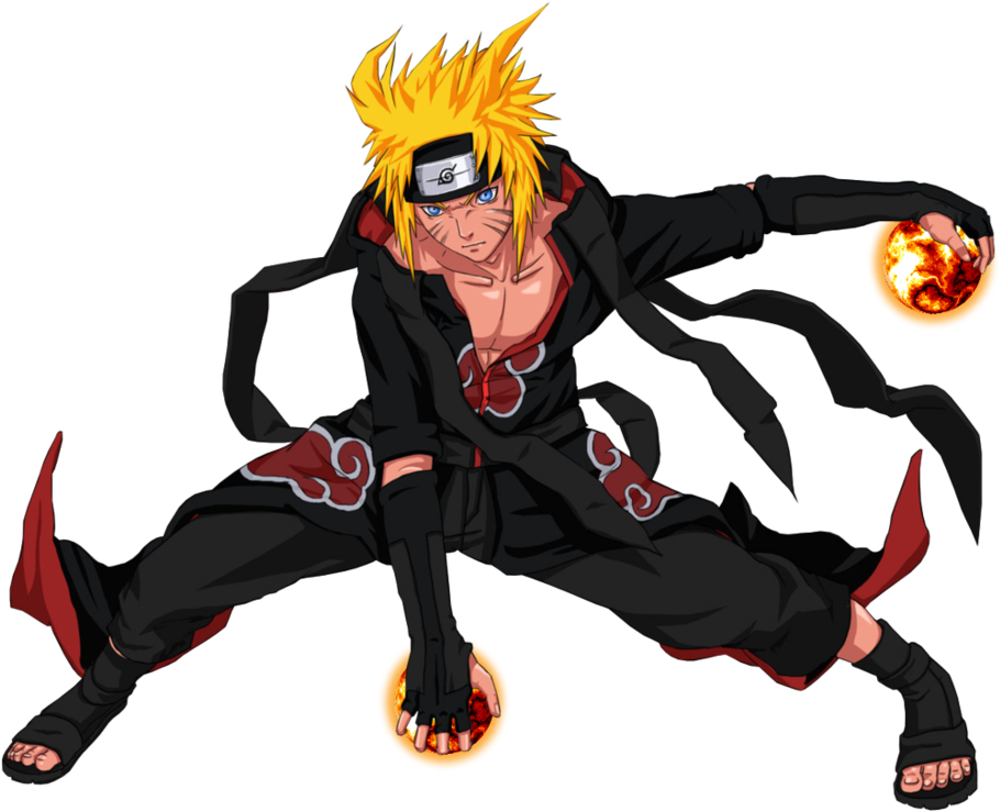 Naruto Akatsuki Youton Soujin Rasengan By Dragonballkc-d76jk0z - Naruto Dans L Akatsuki (1024x859), Png Download