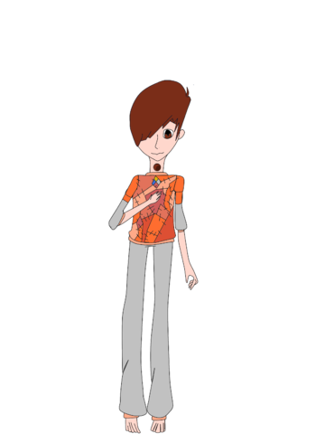 Blood Moon - Cartoon (360x480), Png Download