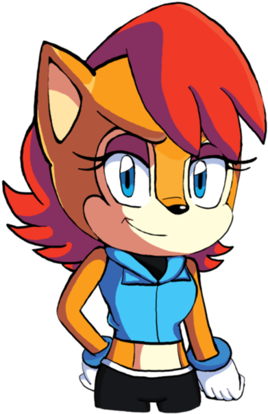 Princess Sally Acorn By Kirathehedgehog - Princess Sally Acorn (948x842), Png Download