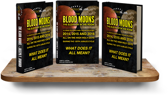 The Blood Moons - Book Cover (600x400), Png Download