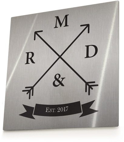 Metal Wall Art - Cross Arrows Png (500x500), Png Download