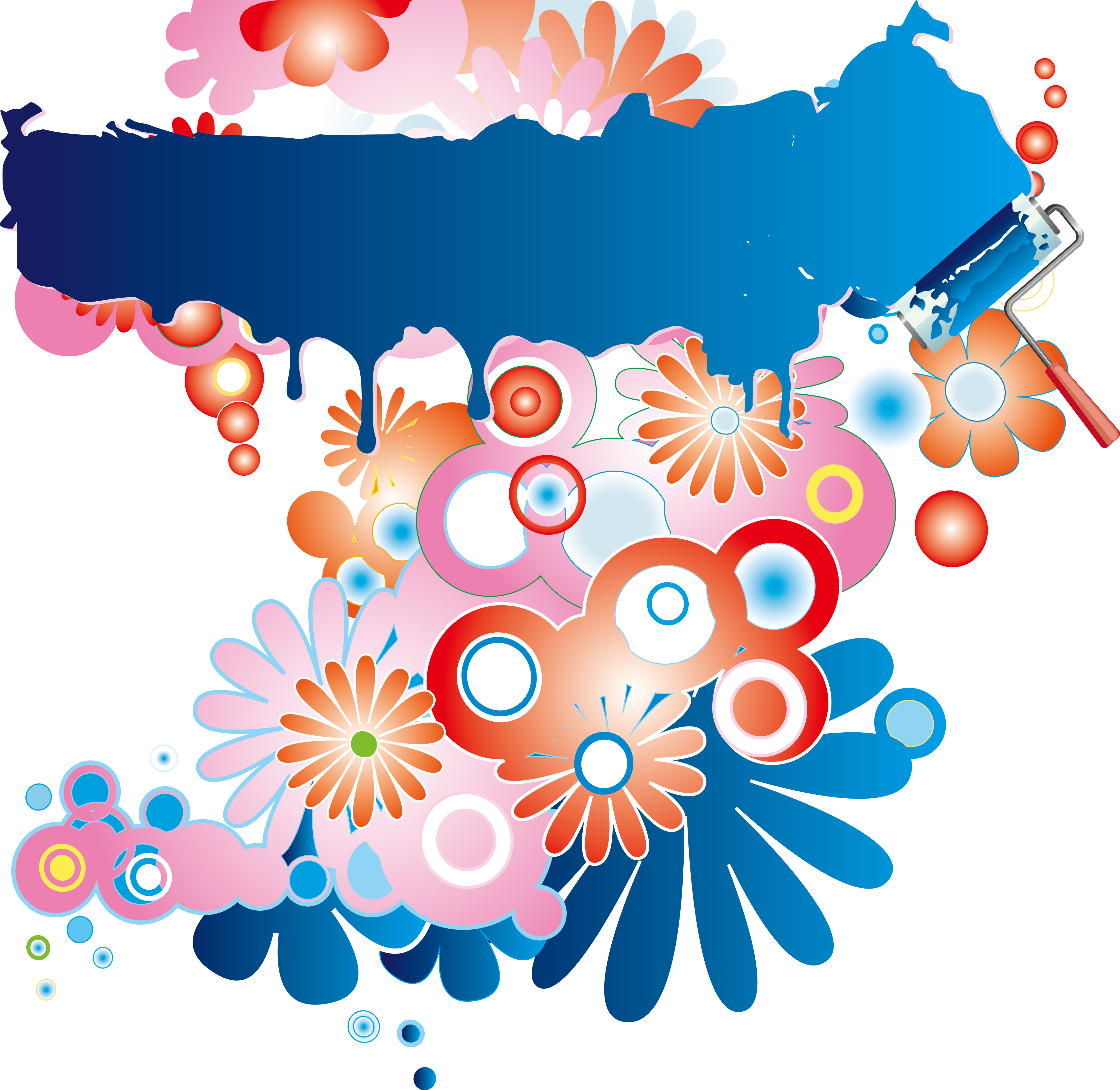 Image Royalty Free Creativity Wall Art Creative Transprent - Painting (4417x4297), Png Download