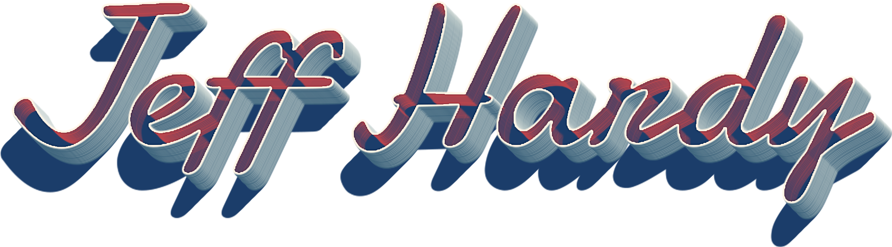 Jeff Hardy 3d Letter Png Name - John Cena Name (1868x560), Png Download