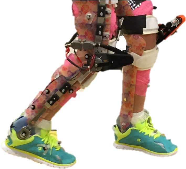 Study Participant Wearing A Robotic Exoskeleton - Knee Exoskeletons (769x658), Png Download