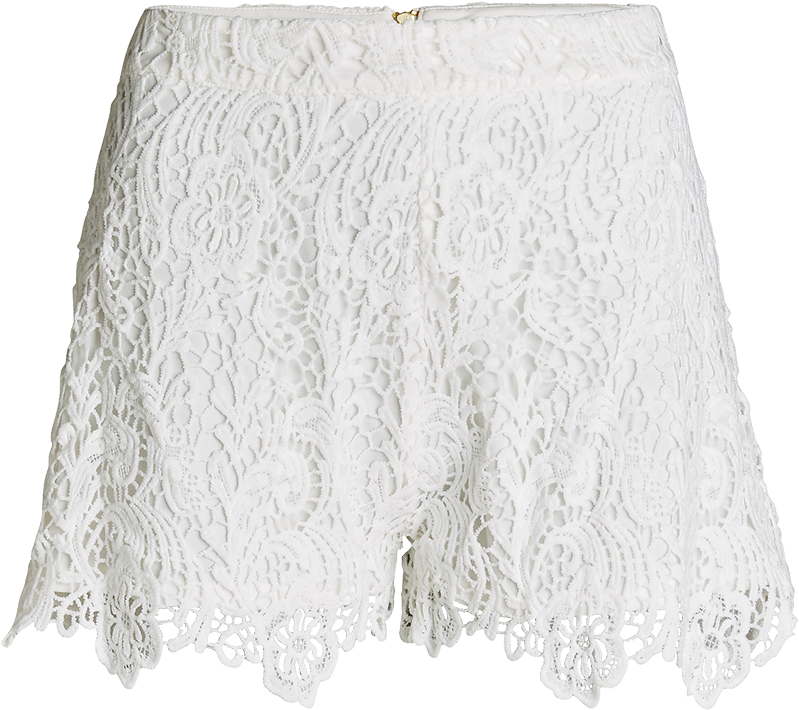 Lace Shorts White - Spets Shorts (888x888), Png Download
