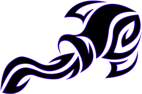 Aquarius Png - Aquarius Tribal Tattoo Designs (600x411), Png Download